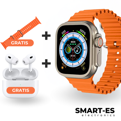 SmartWatch + Auriculares + Correa de regalo